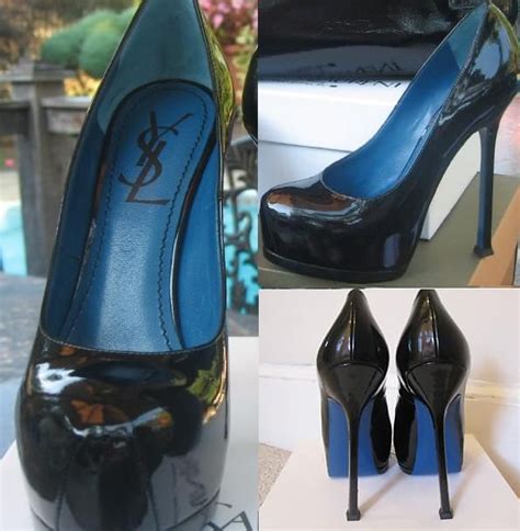 blue sole shoes ysl|Yves Saint Laurent Blue Sole Shoes .